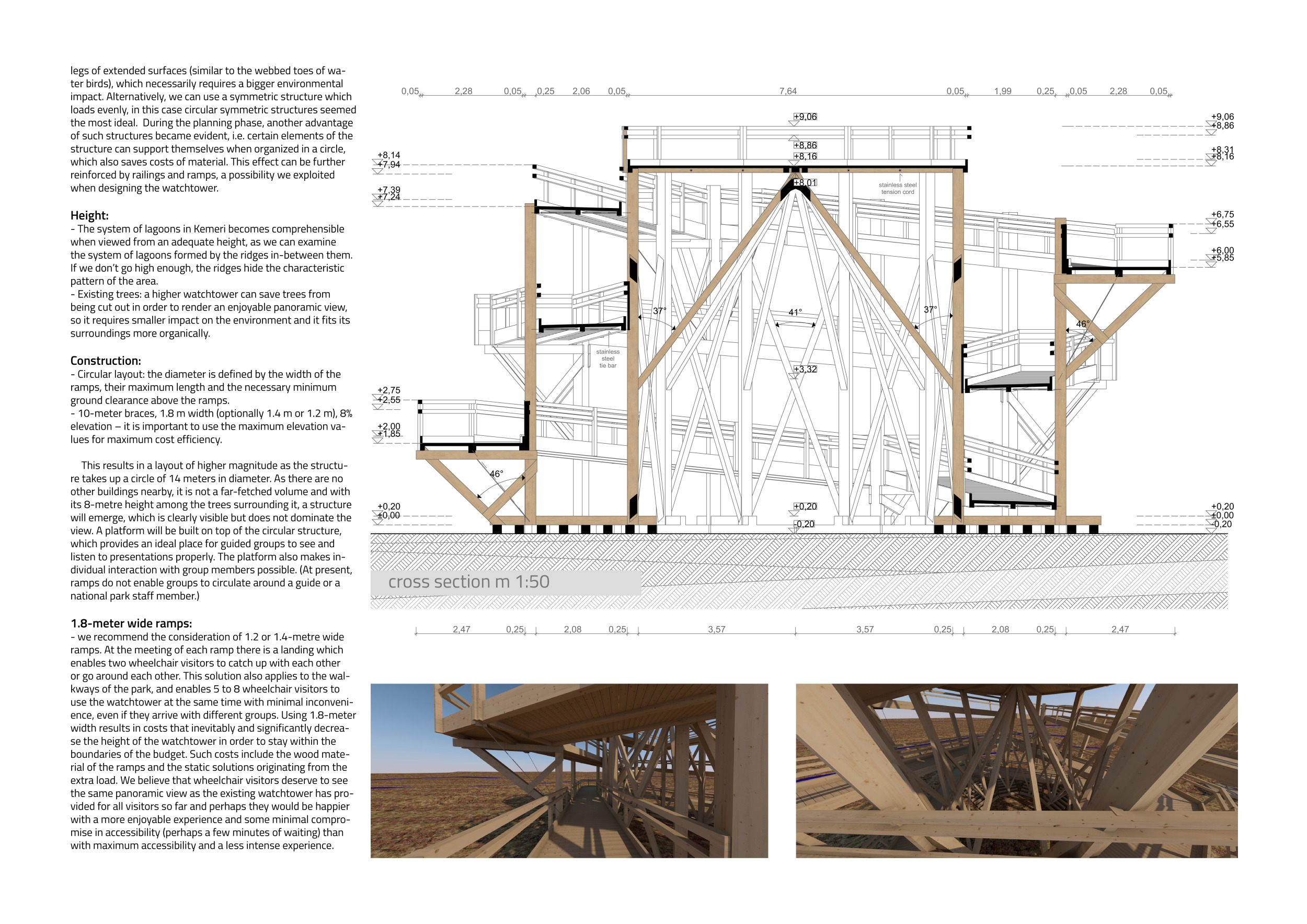 Architecture project // Larch Watchtower Offering Elevated Lagoon Views ...