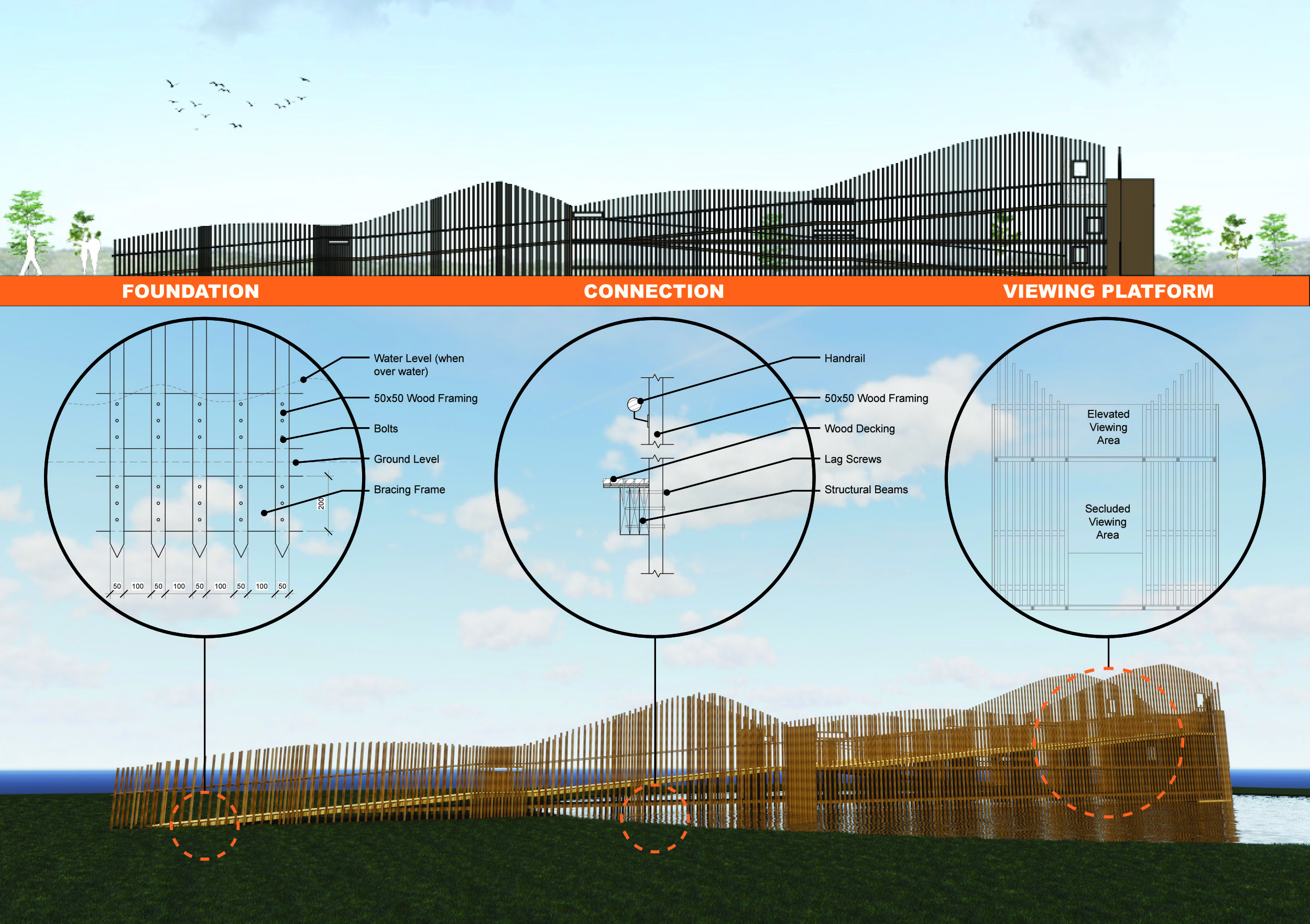 Architecture project // Wood Slats and Accessible Ramps Creating an ...