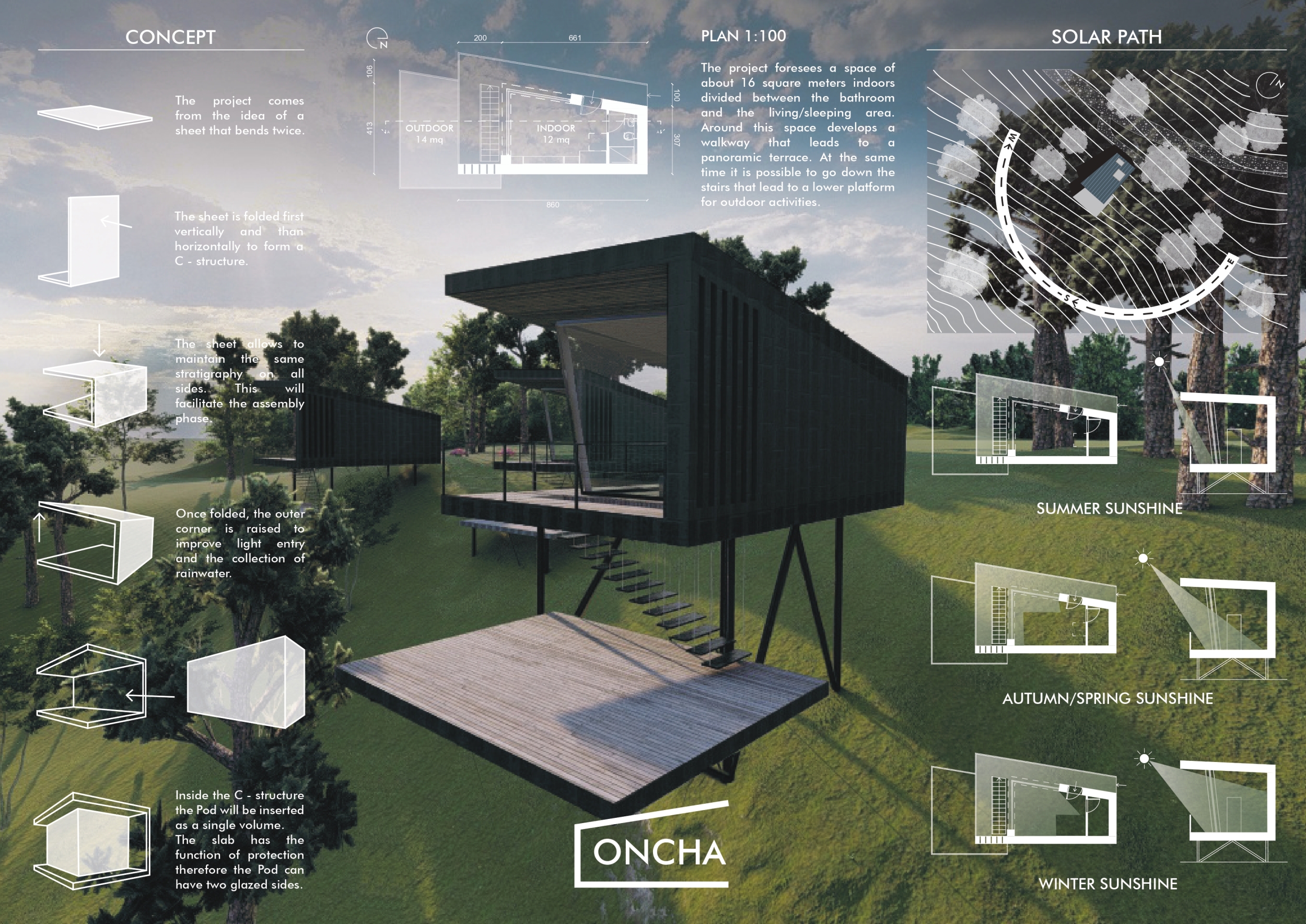 Architecture project // C-Shape Structure Featuring Xlam Panels and ...