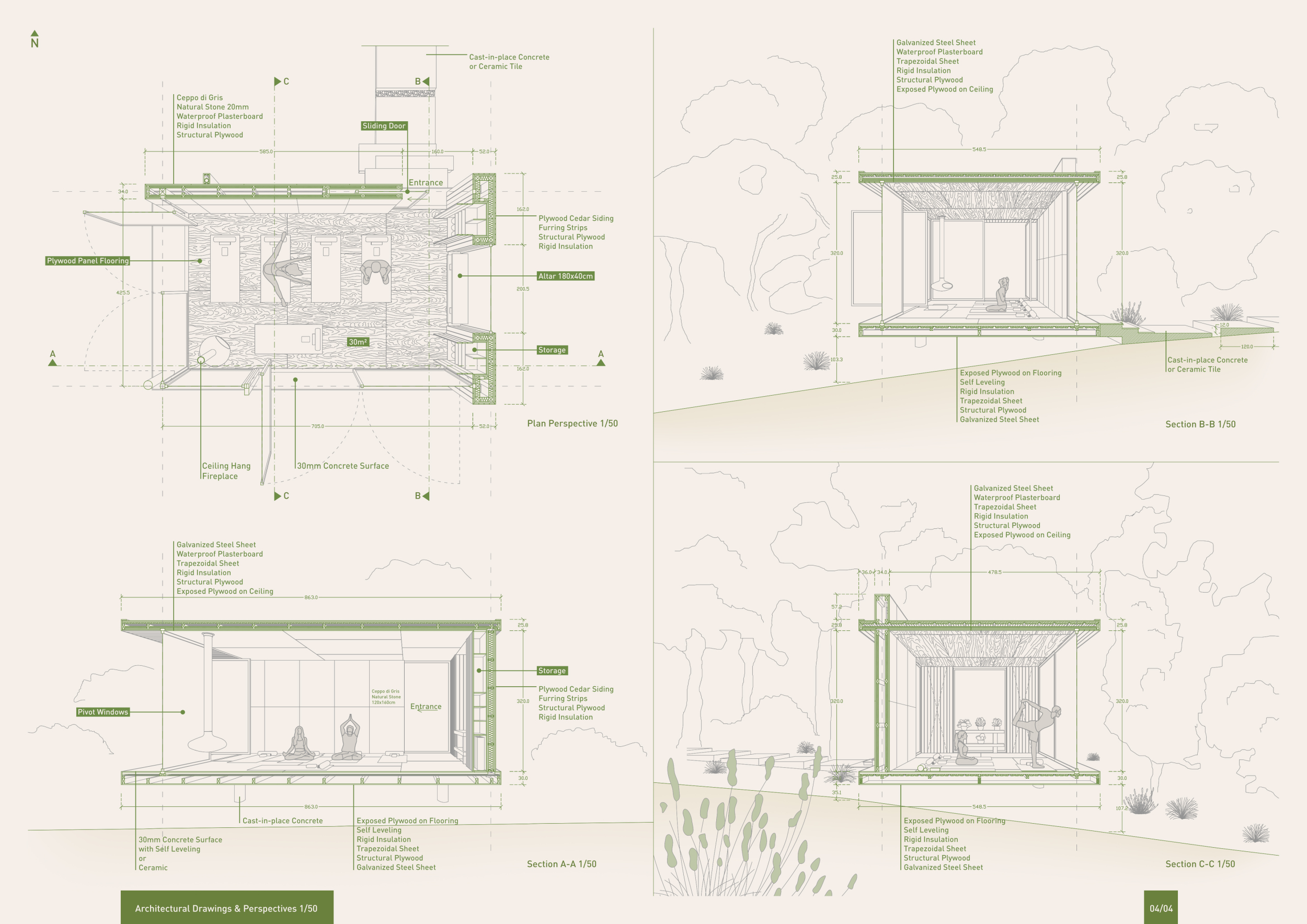 Fresh Look at Architecture Project Cedar Siding And Plywood Retreat Embracing