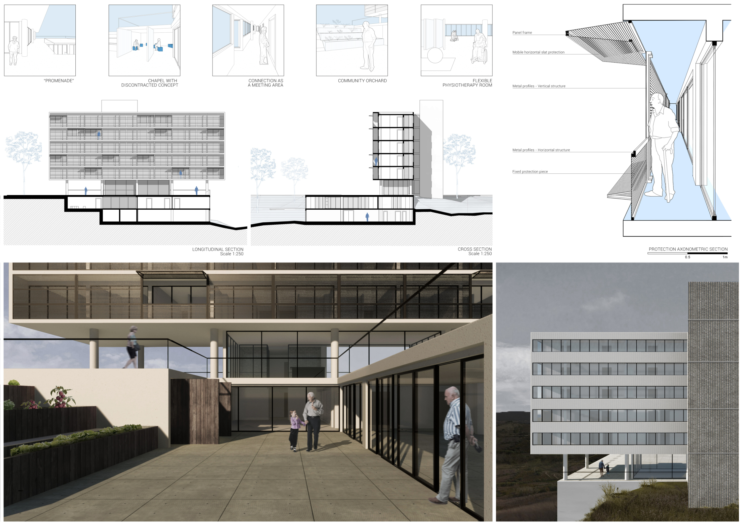 Architecture project // Charred Wood Cladding and Glass Facades in a ...