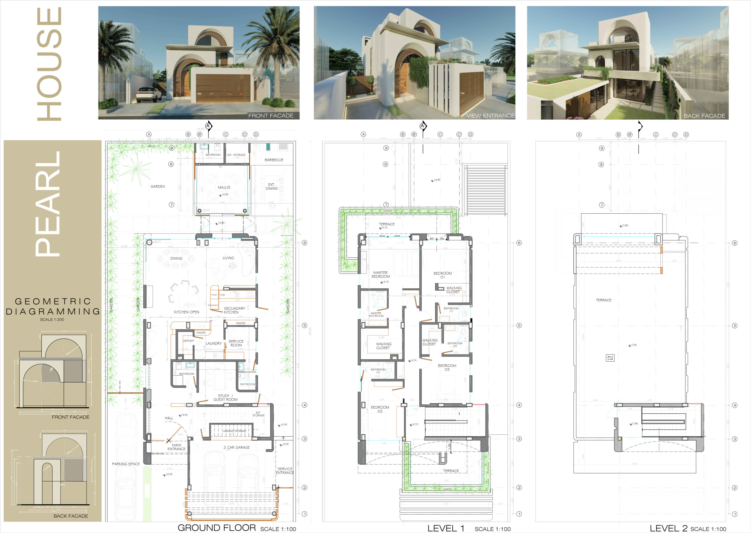 Architecture project // Porcelain Tile Elegance and Sustainable Design ...