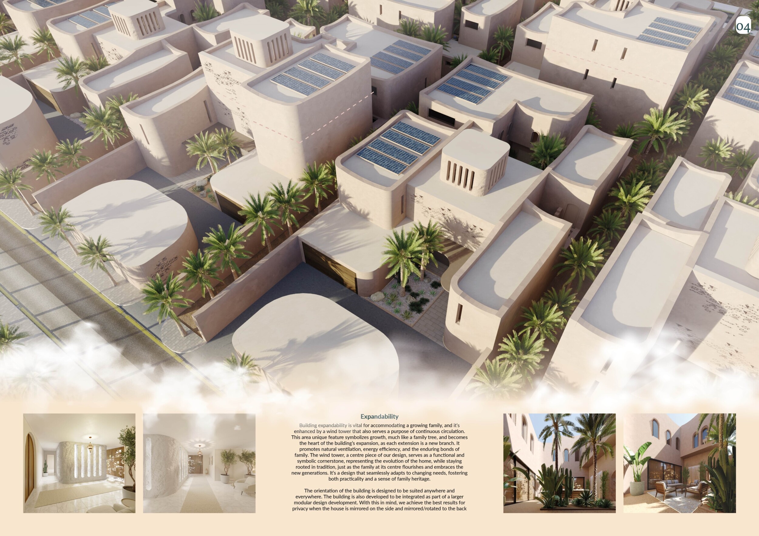 Architecture projects - courtyard home // Buildner