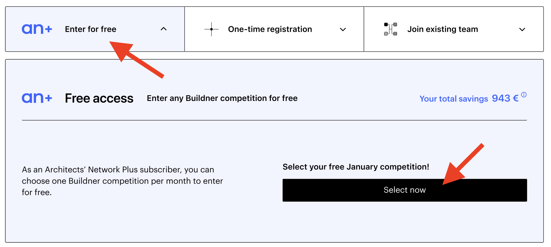 How to Enter Buildner Competitions for Free (Architects’ Network Plus)