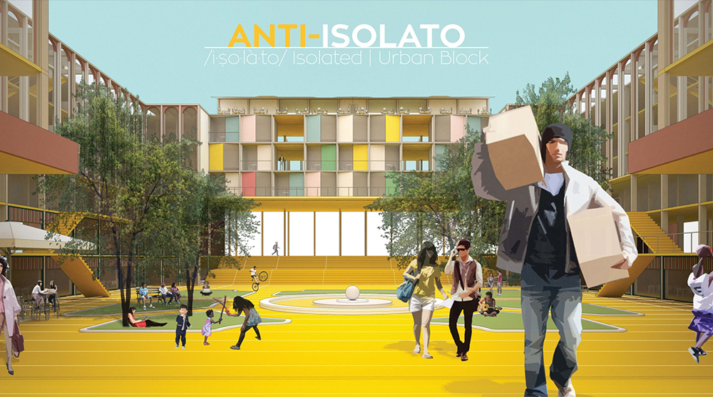 ROME COLLECTIVE LIVING CHALLENGE 2nd prize winners